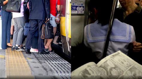 chikan train|One in 10 young people in Japan say they have been groped in。